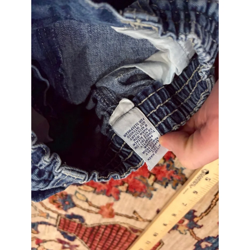 Gymboree Denim Shorts Blue Jean Shorts Elastic Waist Size 18–24 Months Toddler B